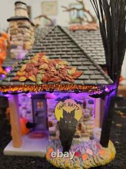 Dept 56 Snow Village Halloween Trick or Treat Lane The Bat House NIB