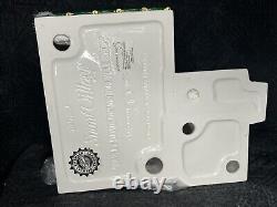Dept 56 Snow Village Harley Davidson Manufacturing 54948 Motorcycle Cop Shop Lot