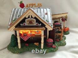 Dept. 56, Snow Village, Harvest Apple Orchard Rare