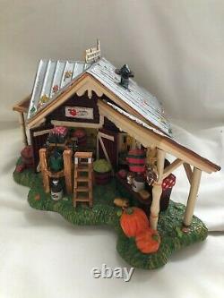 Dept. 56, Snow Village, Harvest Apple Orchard Rare