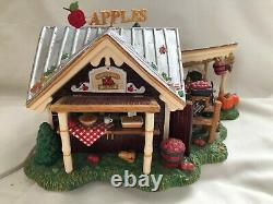 Dept. 56, Snow Village, Harvest Apple Orchard Rare