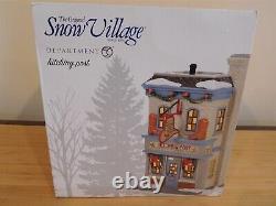 Dept 56 Snow Village Hitching Post #6007624 NIB Free Shipping