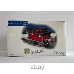 Dept 56 Snow Village Home For The Holidays Express Caboose Lmtd Edition-56.02991