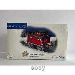 Dept 56 Snow Village Home For The Holidays Express Caboose Lmtd Edition-56.02991