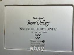 Dept 56 Snow Village Home for the Holidays Express Set