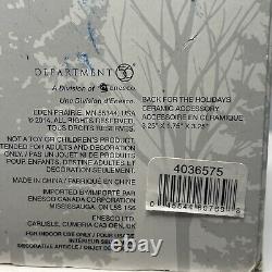 Dept 56 Snow Village Lot 58 Christmas Court Illuminated House Back For Holidays