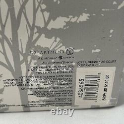 Dept 56 Snow Village Lot 58 Christmas Court Illuminated House Back For Holidays