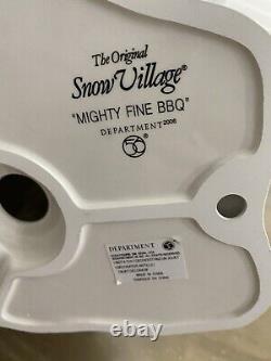 Dept 56. Snow Village. Mighty Fine BBQ. 2006. #56.55613