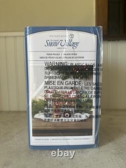 Dept 56 Snow Village Perch Palace Fish Shack #6011418 NEW Lake Ice Fishing House