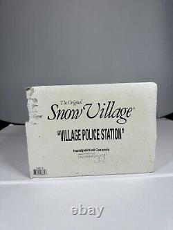 Dept. 56 Snow Village Police Station New in Box