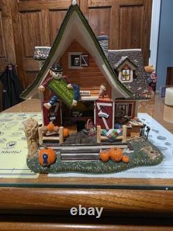 Dept 56 Snow Village Scarecrow Harvest Festival