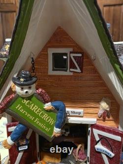 Dept 56 Snow Village Scarecrow Harvest Festival