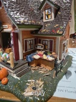 Dept 56 Snow Village Scarecrow Harvest Festival