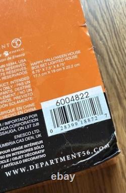 Dept 56 Snow Village Silver Series Happy Halloween House (box set of 4)