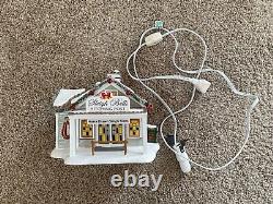 Dept 56 Snow Village Sleigh Bells Hitching Post As Pictured Free Shipping