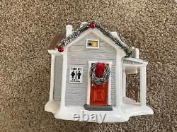 Dept 56 Snow Village Sleigh Bells Hitching Post As Pictured Free Shipping