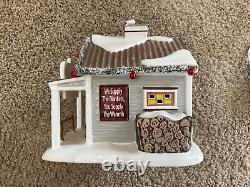 Dept 56 Snow Village Sleigh Bells Hitching Post As Pictured Free Shipping