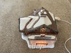 Dept 56 Snow Village Sleigh Bells Hitching Post As Pictured Free Shipping