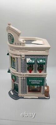 Dept 56 Snow Village Starbucks Coffee #56.54859 Works