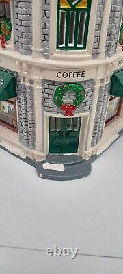 Dept 56 Snow Village Starbucks Coffee #56.54859 Works