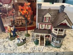 Dept 56 Snow Village Thanksgiving at Grandmothers Autumn Fall Celebration