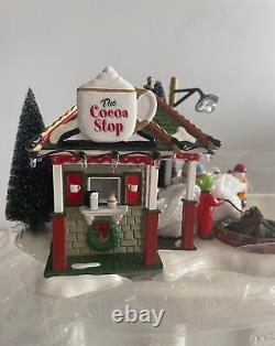 Dept 56 Snow Village The Cocoa Stop Lighted Building-56.55096