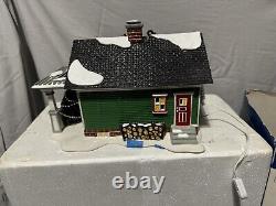 Dept 56 Snow Village, The Santa Claus House #55602, Collectors Edition