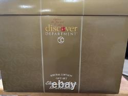 Dept. 56 Special Edition Elvis Presley Graceland Mansion Christmas Set. NRFB