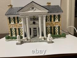 Dept. 56 Special Edition Elvis Presley Graceland Mansion Christmas Set. NRFB