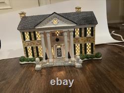 Dept. 56 Special Edition Elvis Presley Graceland Mansion Christmas Set. NRFB