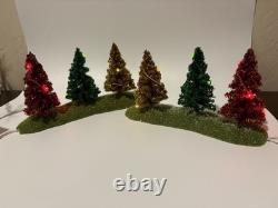 Dept. 56 Special Edition Elvis Presley Graceland Mansion Christmas Set. NRFB