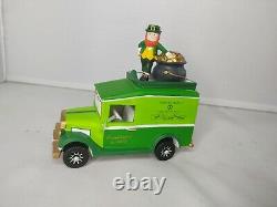 Dept 56 St Patrick's Day village Express Irish van truck car vehicle Heritage