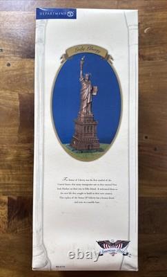 Dept 56 Statue Of Liberty Lady Liberty American Pride Collection 56.57714 NEW