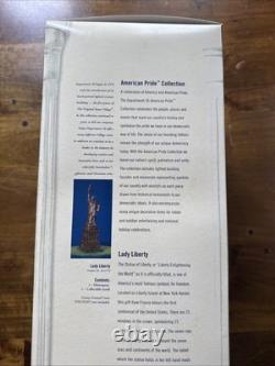 Dept 56 Statue Of Liberty Lady Liberty American Pride Collection 56.57714 NEW