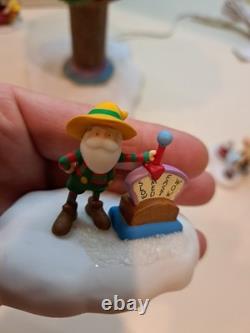 Dept 56 -Swinging Disney Fab Five #56866 -North Pole Series COMPLETE/EUC