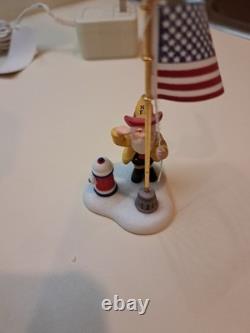 Dept 56 -Swinging Disney Fab Five #56866 -North Pole Series COMPLETE/EUC