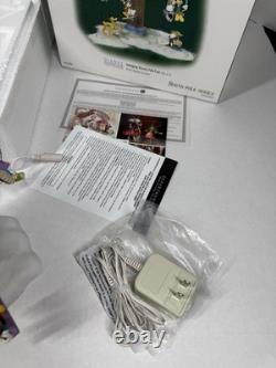 Dept 56 Swinging Disney Fab Five # 56866 North Pole Series Mickey Minnie Pluto