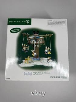 Dept 56 Swinging Disney Fab Five # 56866 North Pole Series Mickey Minnie Pluto