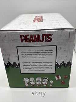 Dept 56 THE BLUE HOUSE ON JAMES STREET Peanuts Village 6013660 NEW 2024