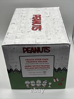 Dept 56 THE BLUE HOUSE ON JAMES STREET Peanuts Village 6013660 NEW 2024