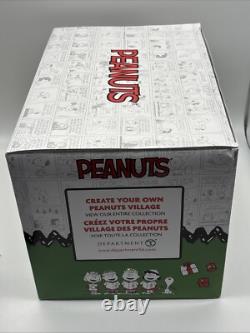 Dept 56 THE BLUE HOUSE ON JAMES STREET Peanuts Village 6013660 NEW 2024
