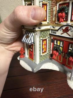 Dept 56 THE FIRE HOUSE A Christmas Story Lighted Building