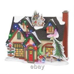 Dept 56 THE GRINCH HOUSE Snow Village Christmas Lane 6011416 BRAND NEW IN BOX