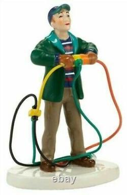 Dept 56 THE GRISWOLD HOLIDAY HOUSE Christmas Vacation SET 7 EDDIE RV GARAGE DAD+