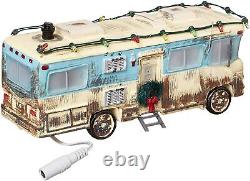 Dept 56 THE GRISWOLD HOLIDAY HOUSE Christmas Vacation SET 7 EDDIE RV GARAGE DAD+
