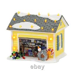 Dept 56 THE GRISWOLD HOLIDAY HOUSE Christmas Vacation SET 7 EDDIE RV GARAGE DAD+