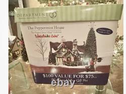 Dept 56 THE PEPPERMINT HOUSE Snow Village #55350