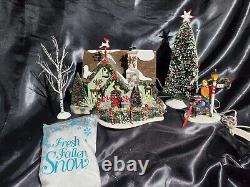 Dept 56 THE PEPPERMINT HOUSE Snow Village #55350 Item #100