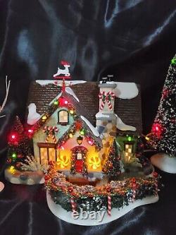 Dept 56 THE PEPPERMINT HOUSE Snow Village #55350 Item #100