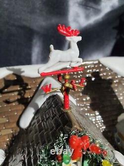 Dept 56 THE PEPPERMINT HOUSE Snow Village #55350 Item #100